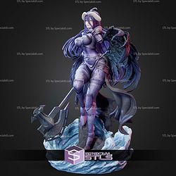 Albedo Overlord And Weapon 250mm STL Files