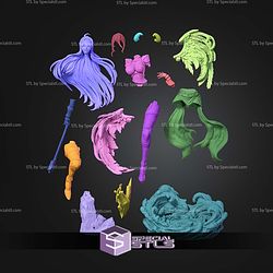Albedo Overlord And Weapon 250mm STL Files