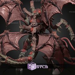 Alien Commander 40k Flying Hive Tyrant STL Files