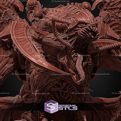 Alien Commander 40k Flying Hive Tyrant STL Files