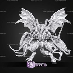 Alien Commander 40k Flying Hive Tyrant STL Files