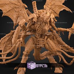 Alien Commander 40k Flying Hive Tyrant STL Files