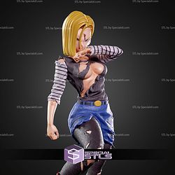 Android 18 Tear Cloth 230mm STL Files
