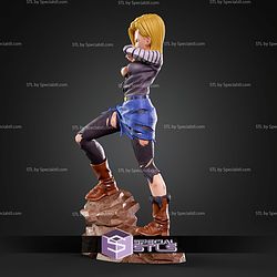 Android 18 Tear Cloth 230mm STL Files