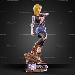 Android 18 Tear Cloth 230mm STL Files