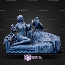 Aphrodite And Eagle 75mm STL Files