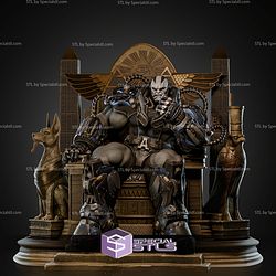 Apocalypse On Throne Unstoppable Power STL Files