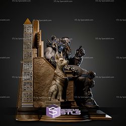 Apocalypse On Throne Unstoppable Power STL Files