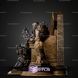 Apocalypse On Throne Unstoppable Power STL Files