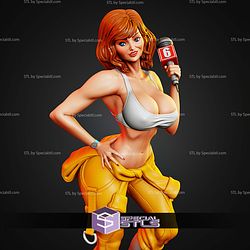 April O Neil Semy Realistic STL Files