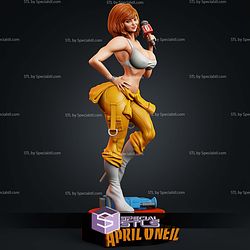 April O Neil Semy Realistic STL Files