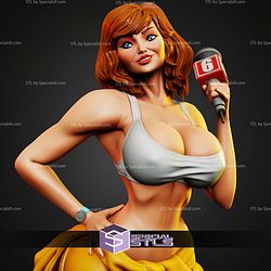 April O Neil Semy Realistic STL Files