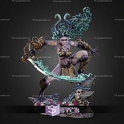 Azuri Mythology Warrior Fanart STL Files