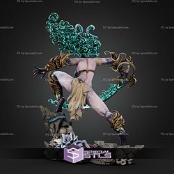 Azuri Mythology Warrior Fanart STL Files