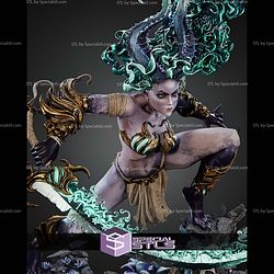 Azuri Mythology Warrior Fanart STL Files