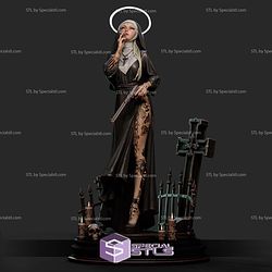Bad Nun With Gun 1 6 STL Files