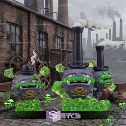 Basic Pokemon Collection Galarian Koffing Weezing STL Files