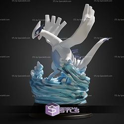 Basic Pokemon STL Collection Lugia Diorama