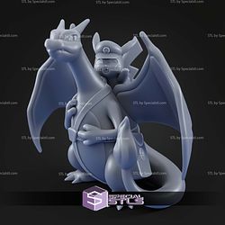 Basic Pokemon STL Files Delivery Charizard and Pikachu