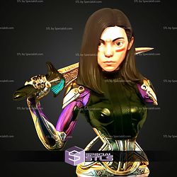Basic STL Collection Alita Bust