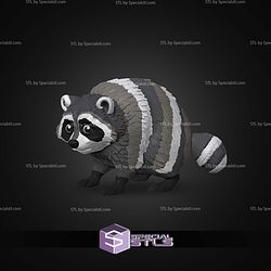 Basic STL Collection Jimothy Raccoon