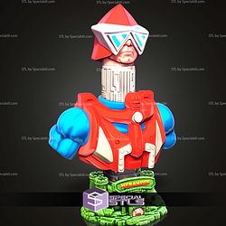 Basic STL Files Meka Neck Bust