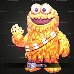 Basic STL Files Wookie Monster