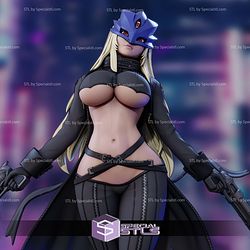 Beelstarmon 2 Gun Digimon STL Files