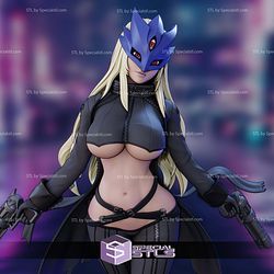 Beelstarmon 2 Gun Digimon STL Files
