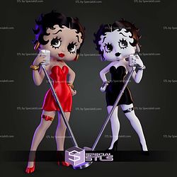 Betty Boop The Vintage Jazz Diva No AMS STL Files
