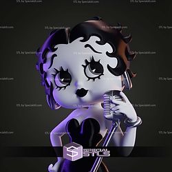 Betty Boop The Vintage Jazz Diva No AMS STL Files