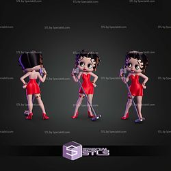 Betty Boop The Vintage Jazz Diva No AMS STL Files