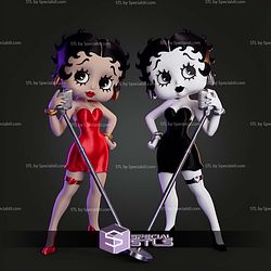 Betty Boop The Vintage Jazz Diva No AMS STL Files