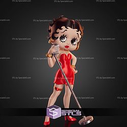 Betty Boop The Vintage Jazz Diva No AMS STL Files