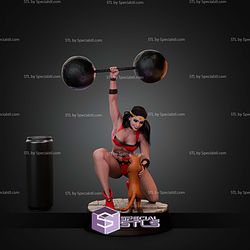 Big Barda Strongest Woman STL Files