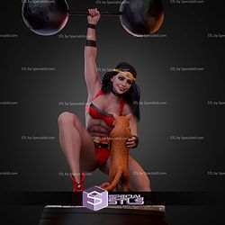 Big Barda Strongest Woman STL Files