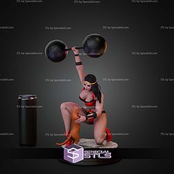 Big Barda Strongest Woman STL Files