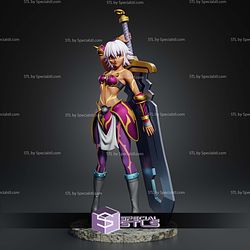 Black Rose Hack 215mm STL Files