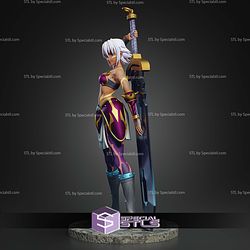Black Rose Hack 215mm STL Files