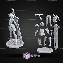 Black Rose Hack 215mm STL Files