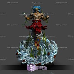 Broly Fying Pose STL Files