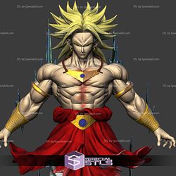 Broly Fying Pose STL Files