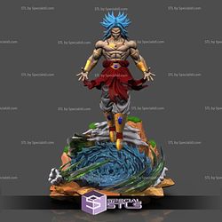 Broly Fying Pose STL Files