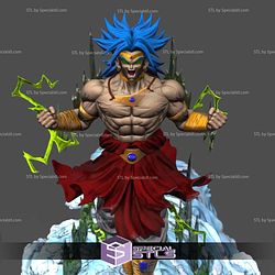 Broly Fying Pose STL Files