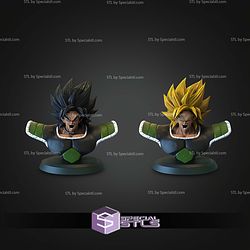 Broly Scream Bust STL Files