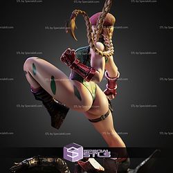 Cammy Street Fighter KO 223mm STL Files