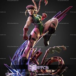 Cammy Street Fighter KO 223mm STL Files