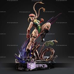 Cammy Street Fighter KO 223mm STL Files
