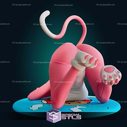 Cat Princess Peach Cute Cat Girl STL Files