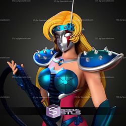 Chameleon June Saint Seiya 197mm STL Files